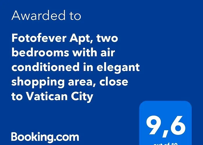 Fotofever Apt, Two Bedrooms With Air Conditioned In Elegant Shopping Area, Close To Vatican דירה רומא